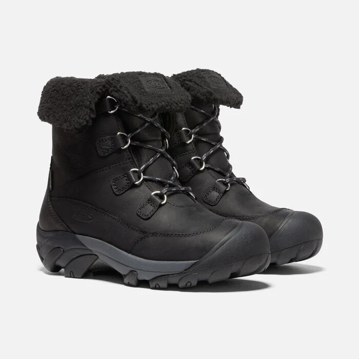Women's Betty Boot Short Waterproof Black Black - Image 6