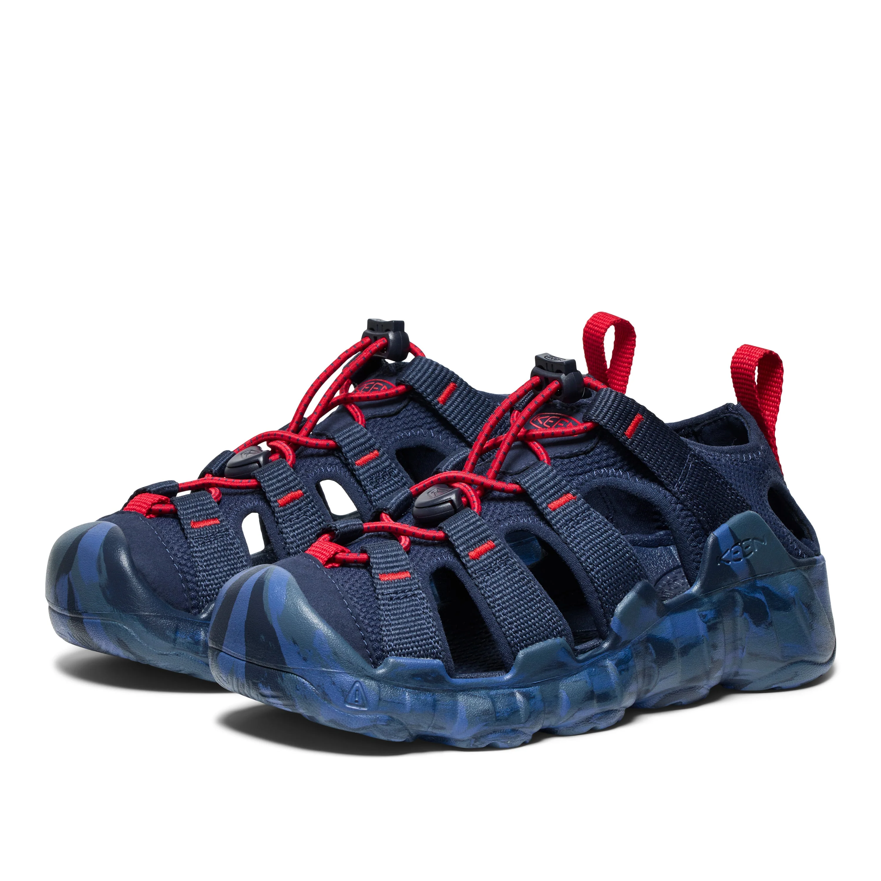 Big Kid's Hyperport H2 Sandal Naval Academy Red Carpet - Image 3