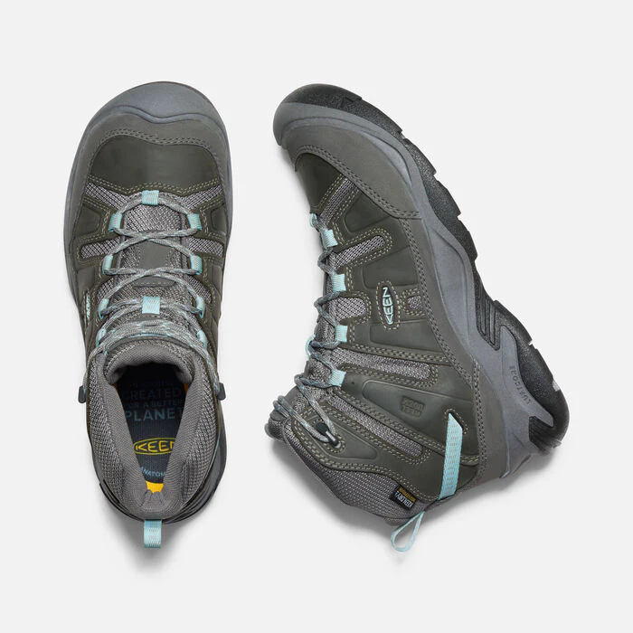 Women's Circadia  Waterproof Boot Steel Grey Cloud Blue - Image 4