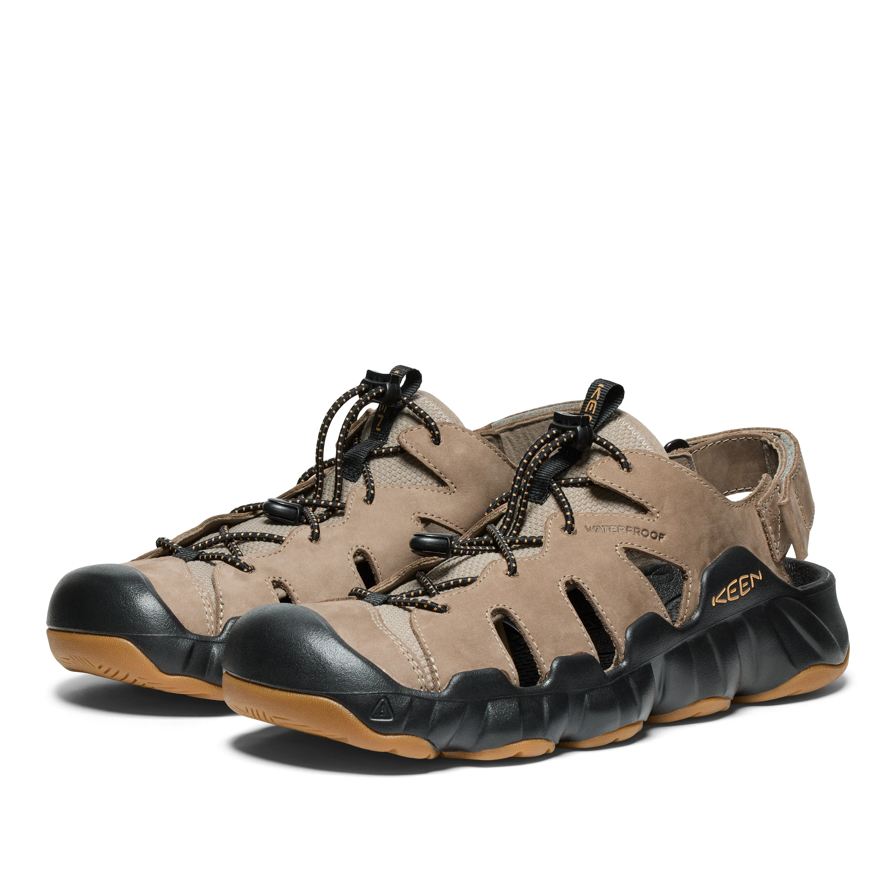 Men's Hyperport Fisherman Leather Brindle Oak Buff - Image 3