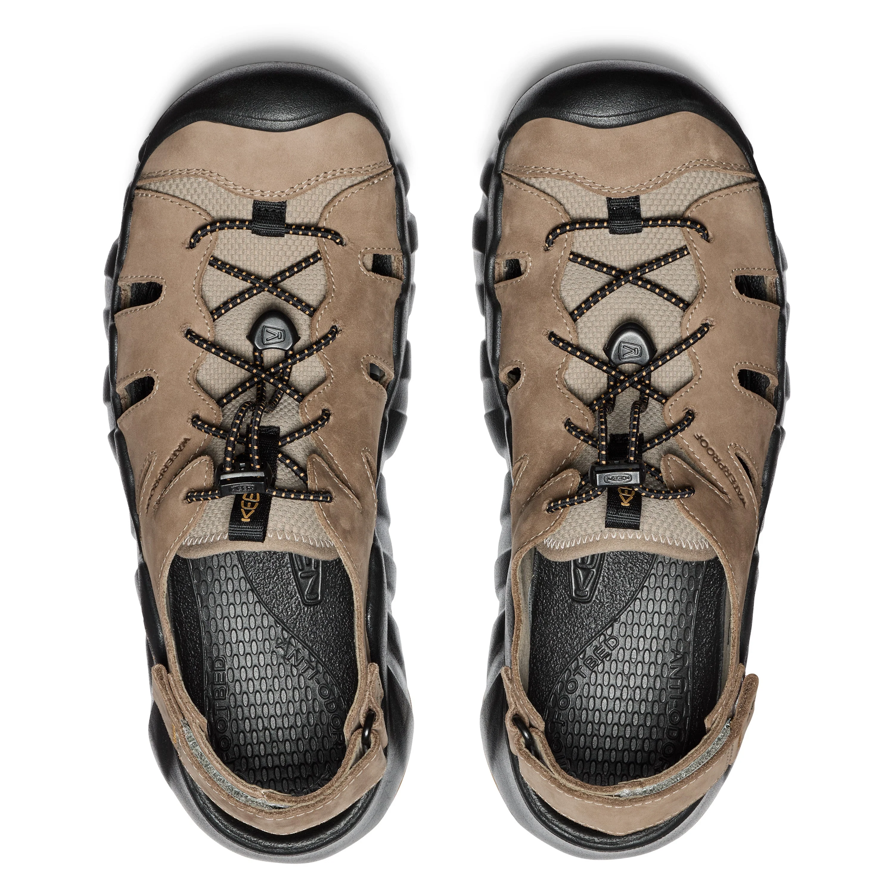 Men's Hyperport Fisherman Leather Brindle Oak Buff - Image 4
