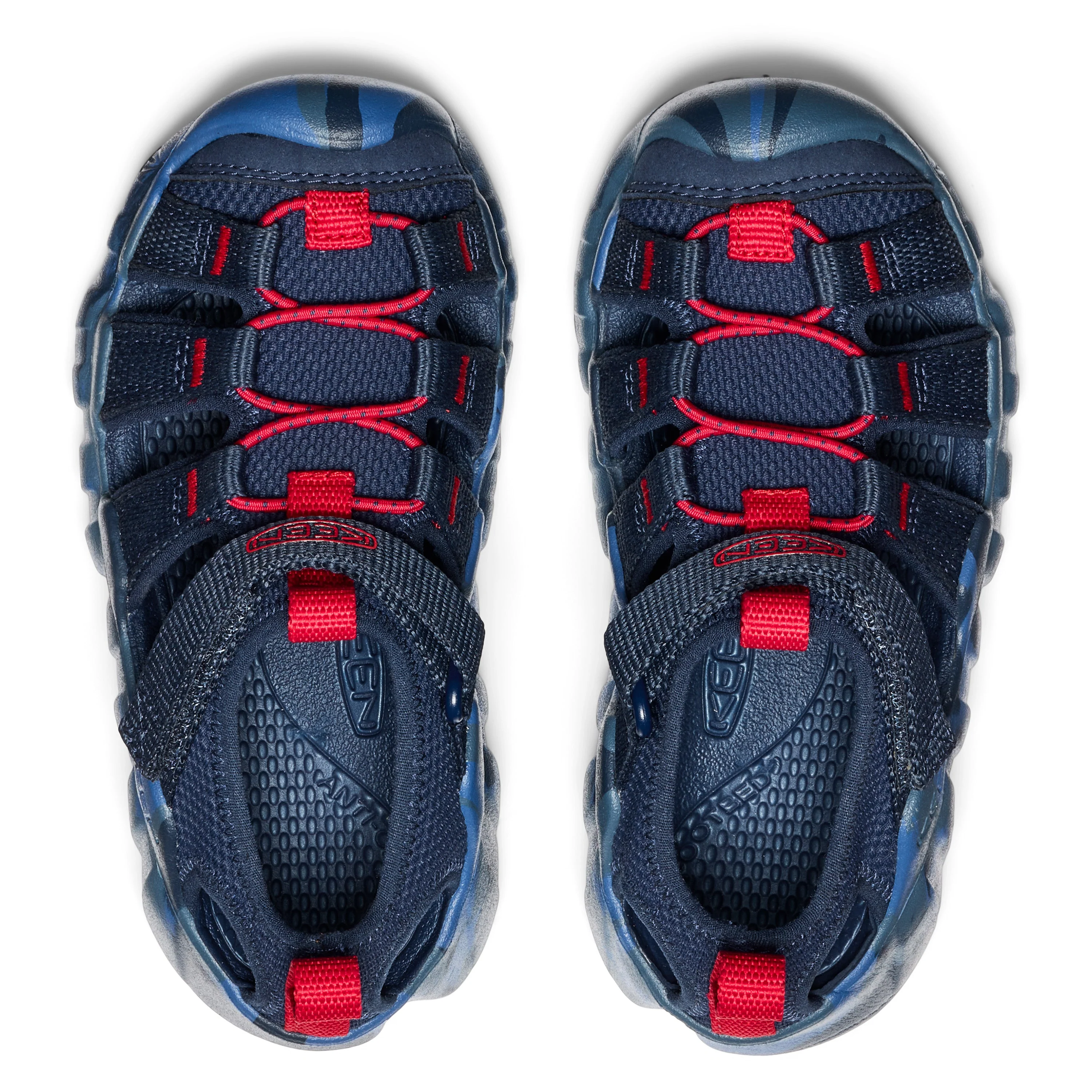 Little Kid's Hyperport H2 Sandal Naval Academy Red Carpet - Image 4