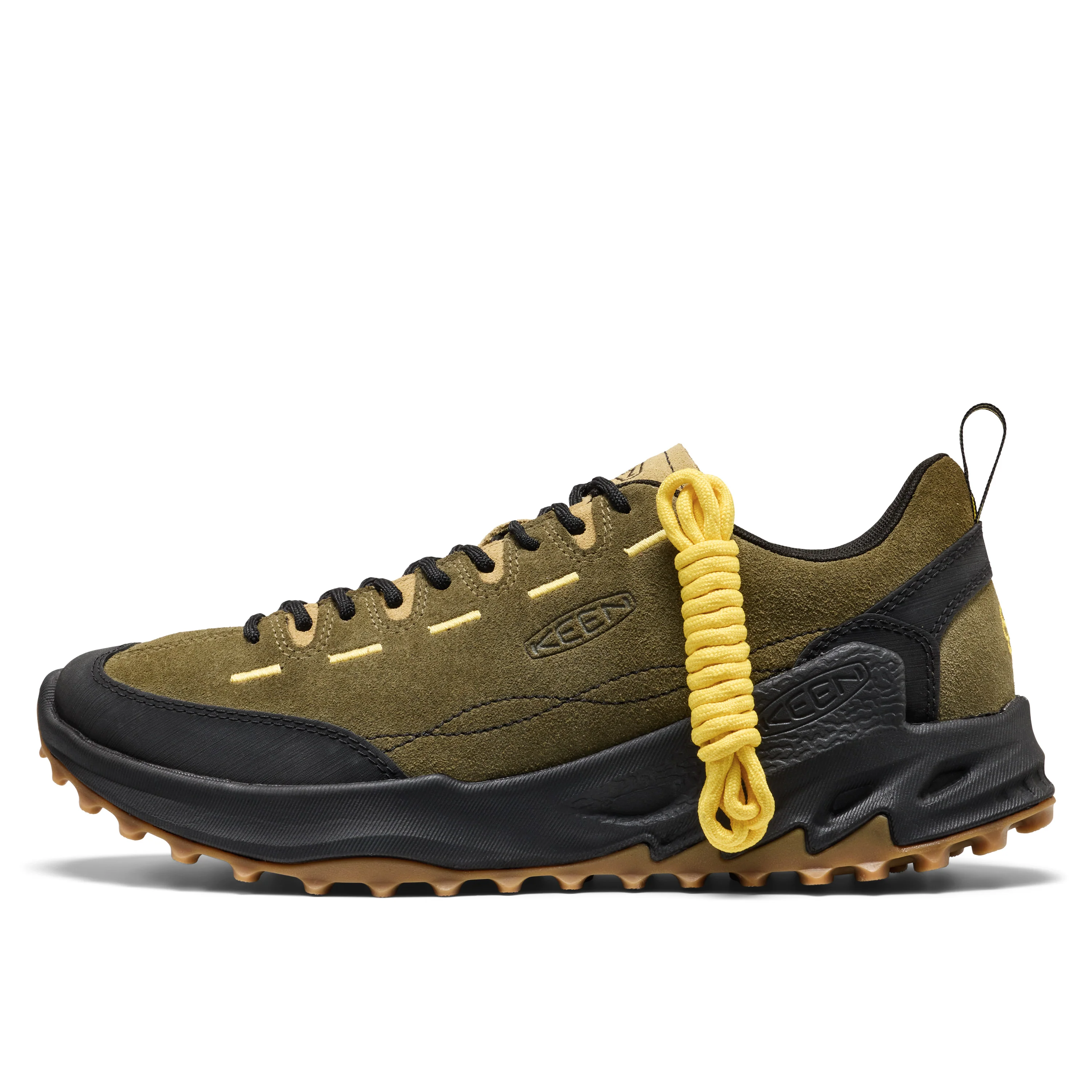 Men's Jasper Zionic Sneaker Dark Olive Khaki - Image 7