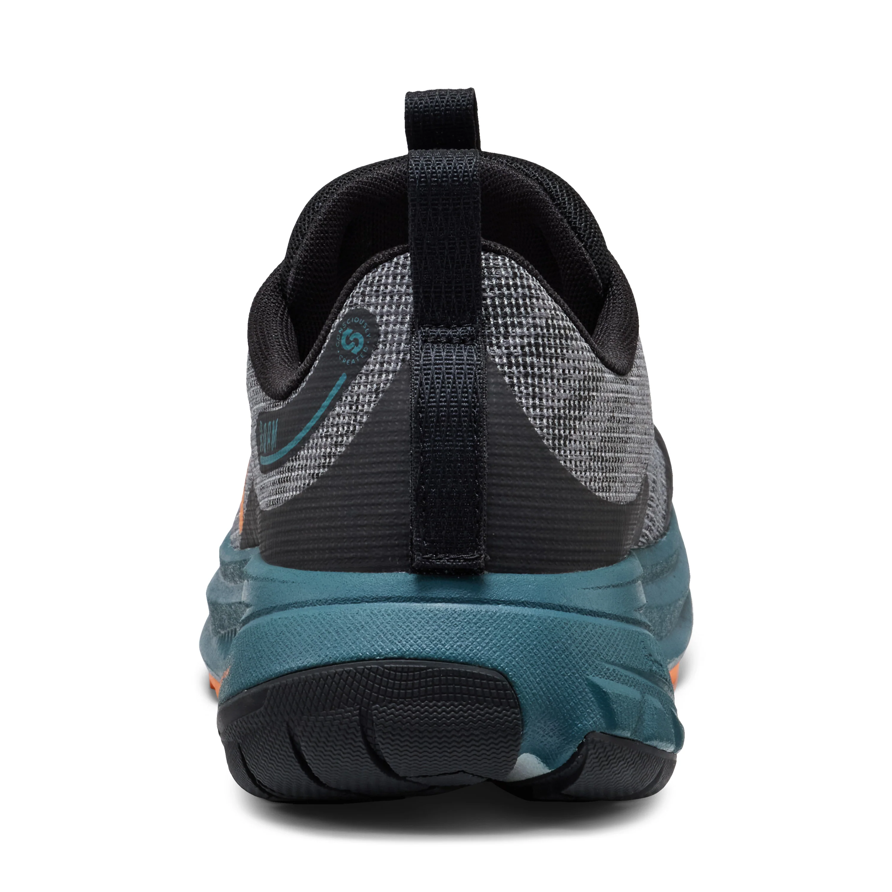 Men's Roam Trail Running Shoe Black Orange Peel - Image 7