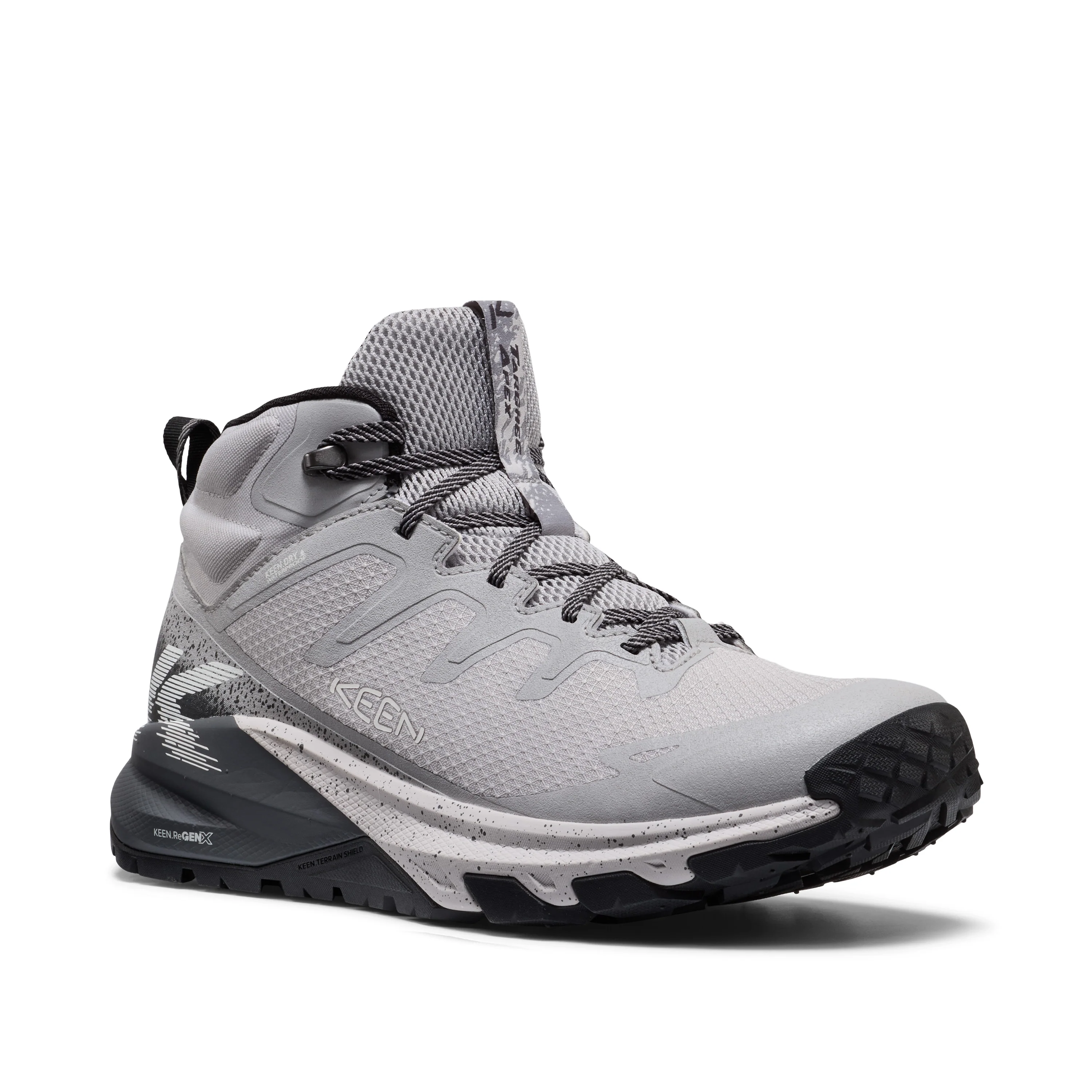 Men's Targhee Apex Waterproof Hiking Boot Alloy Black - Image 2