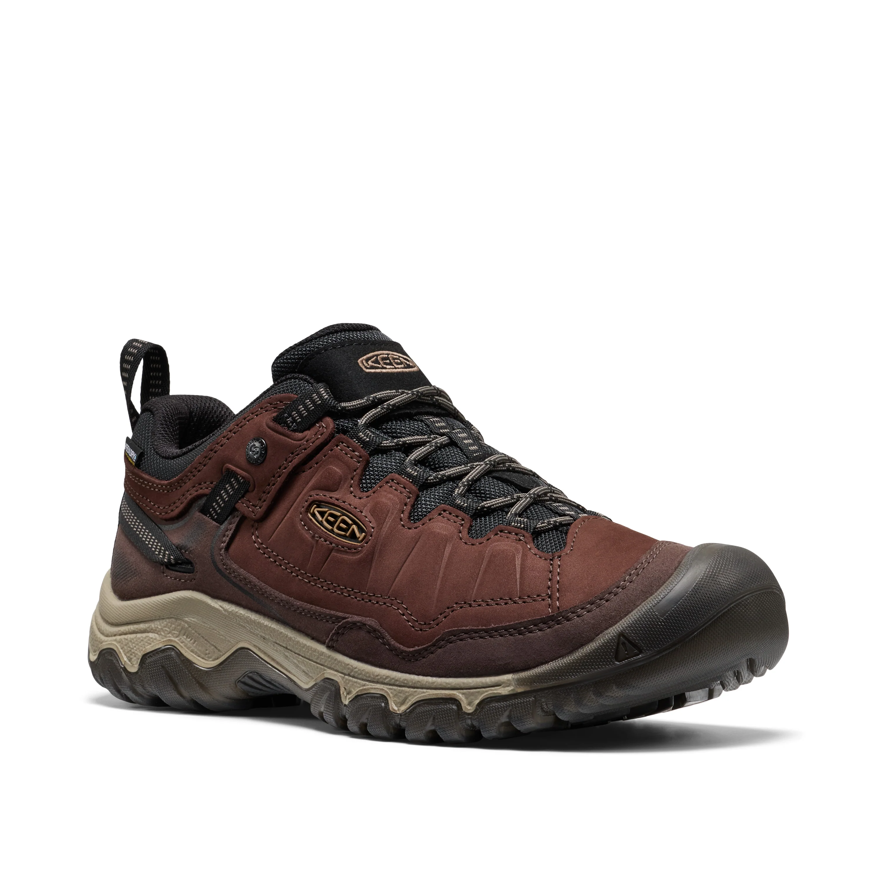 Men's Targhee IV Waterproof Hiking Shoe Java Bison - Image 2