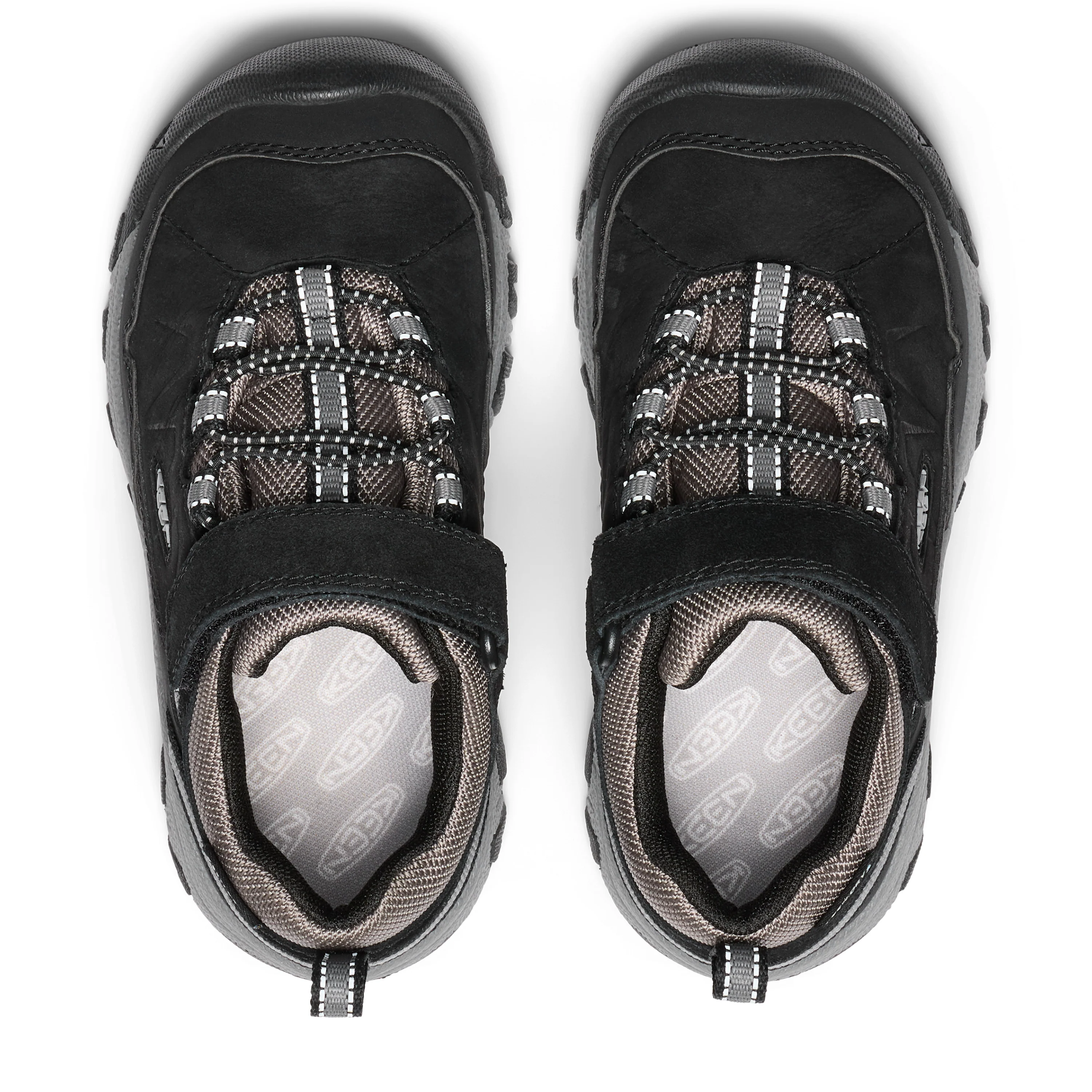 Little Kid's Targhee IV Low Waterproof Black Steel Grey - Image 6
