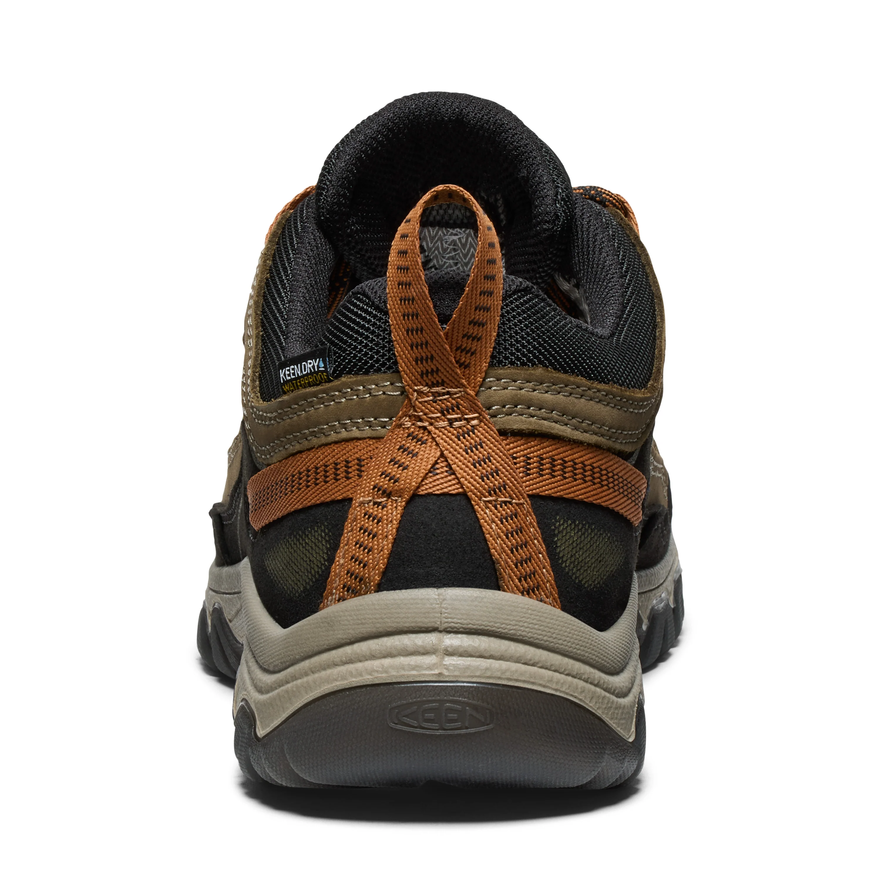 Men's Targhee IV Waterproof Hiking Shoe Sea Turtle Roasted Pecan - Image 7