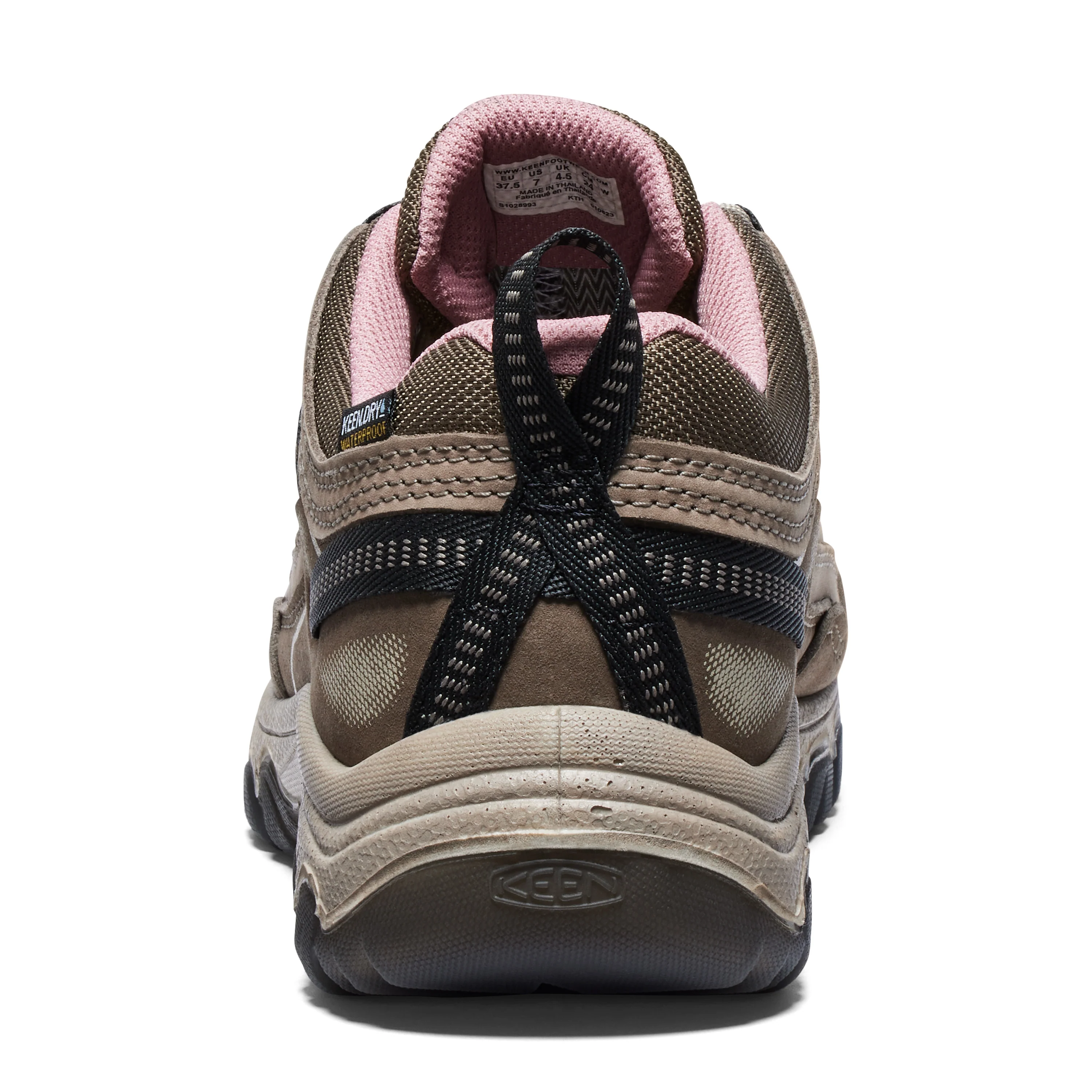 Women's Targhee IV Waterproof Hiking Shoe Brindle Nostalgia Rose - Image 6