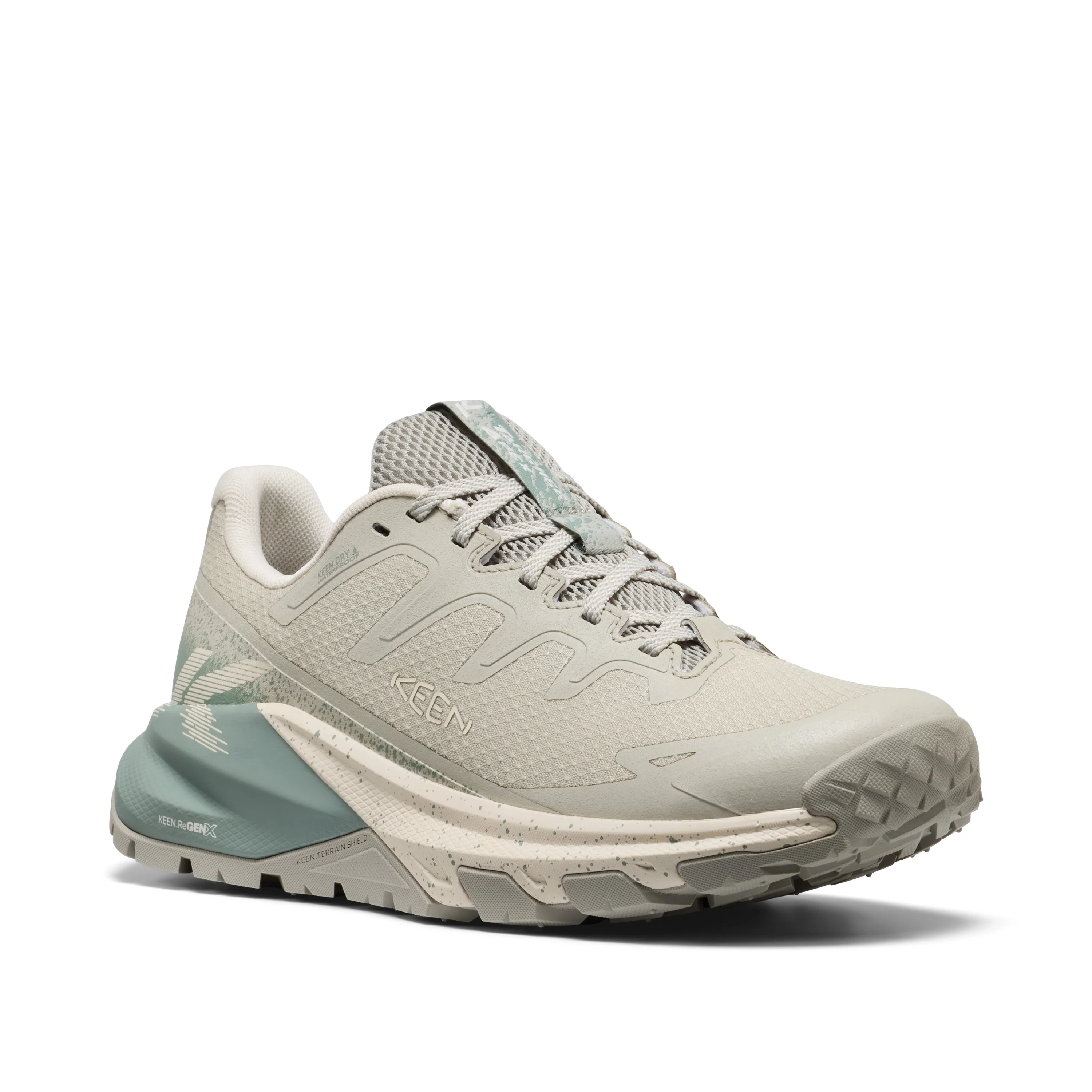 Women's Targhee Apex Waterproof Hiking Shoe Abbey Stone Birch - Image 2