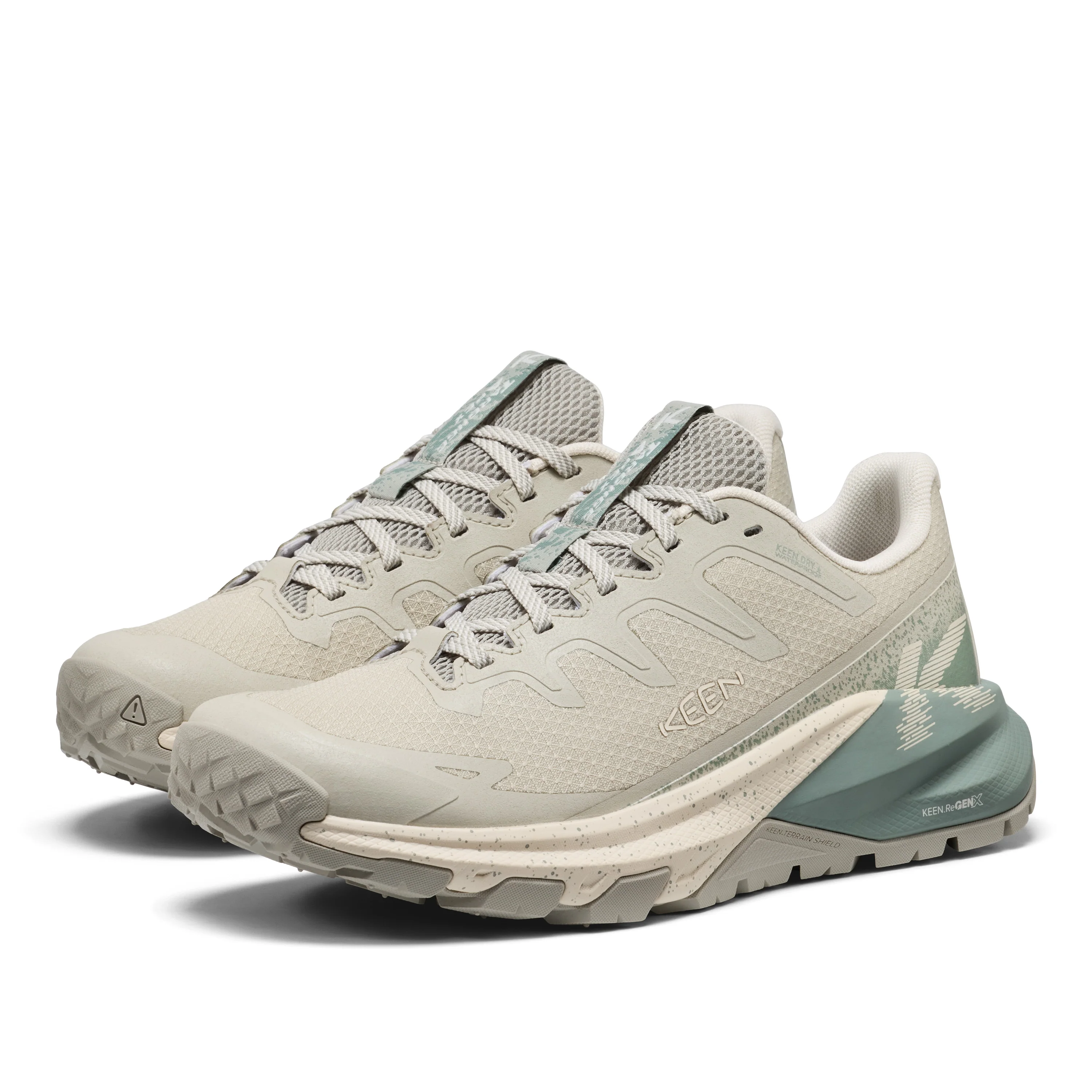 Women's Targhee Apex Waterproof Hiking Shoe Abbey Stone Birch - Image 4