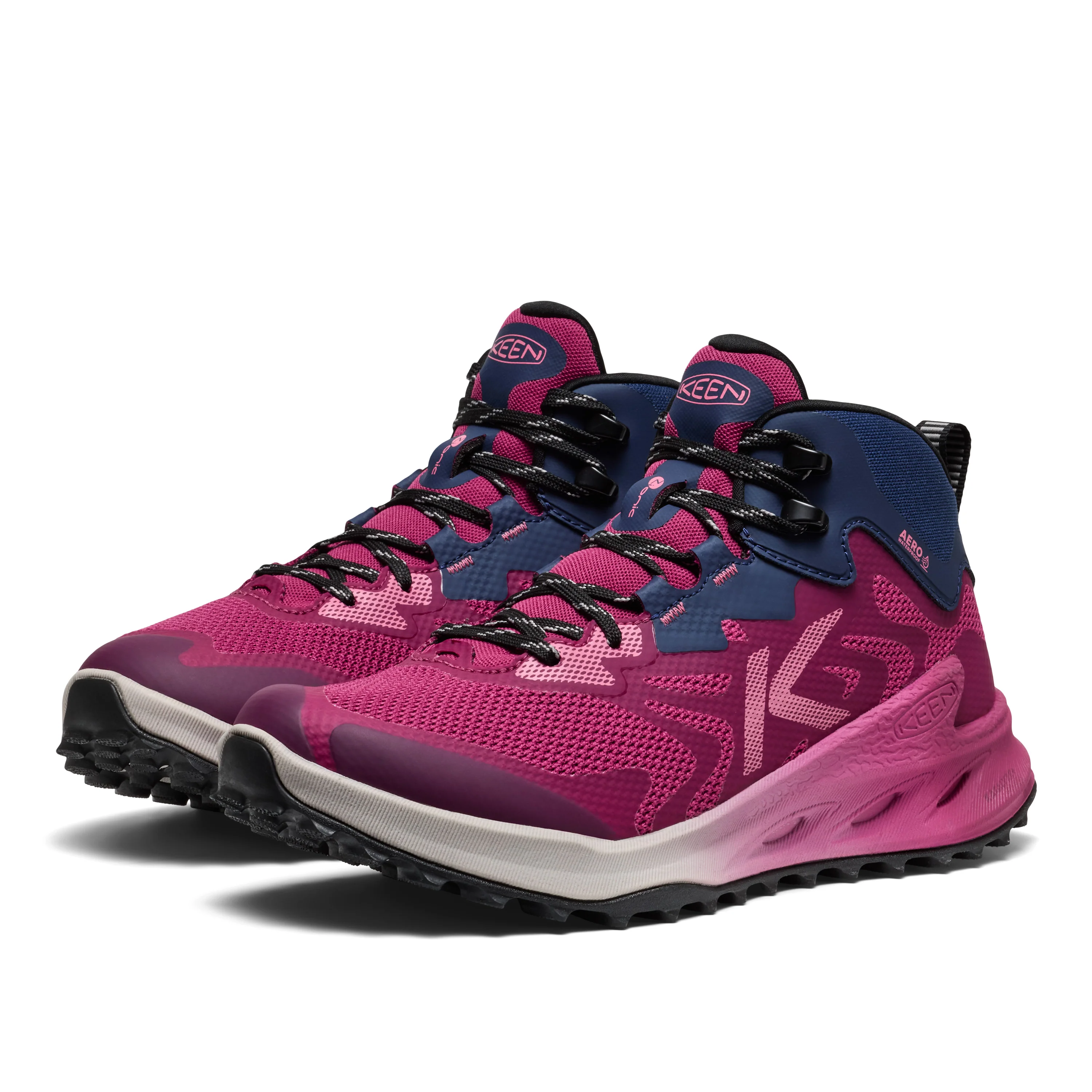 Women's Zionic NXT Waterproof Hiking Boot Beaujolais Pink Lemonade - Image 4